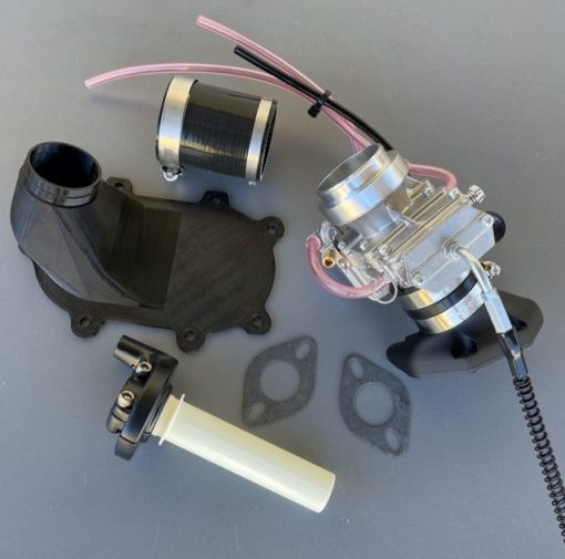 Yamaha TT350 XT350 and XT250 TT250 | Mikuni TM34 Flatslide Single