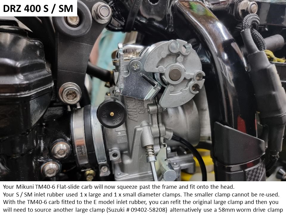 Suzuki DRZ400 | Mikuni TM40-6 Flatslide Pumper Carb Kit | DRZ 400