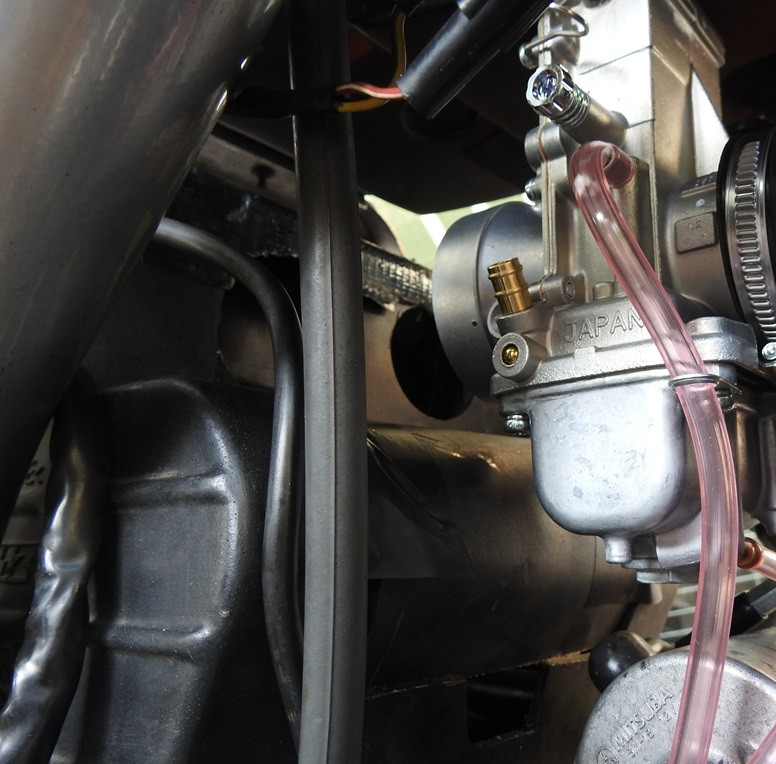 Mikuni TM38 | MuZ MZ Skorpion 660 | Flatslide Single Carb