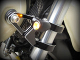 Shorty Hinged Motorcycle Headlight Brackets | Easy to Install | 32mm to 58mm size available. 