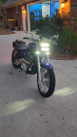 Motorcycle LED, H4 Headlight Upgrade