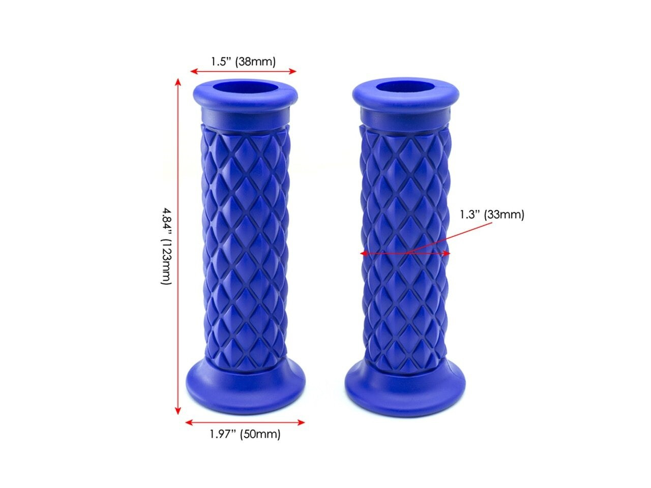 Diamond Cut Handlebar Grip Comfy The Best Grip!