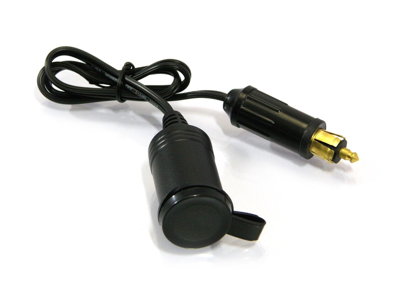 Hella Style DIN Male Plug | Twin USB Power Supply | Motorcycle USB Harness