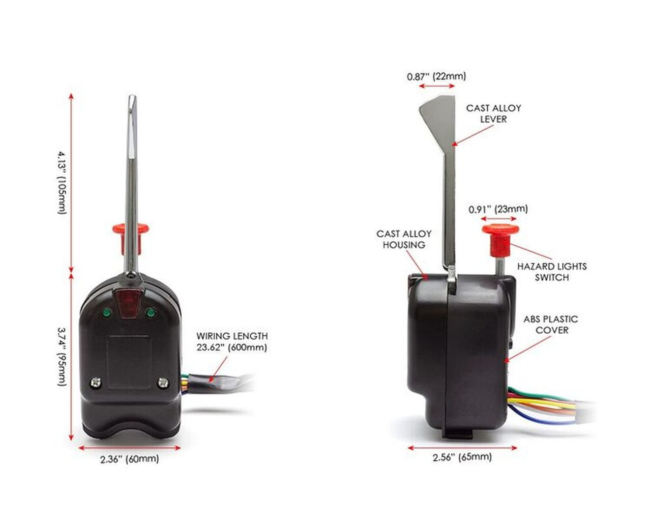 12v Universal Column Mount Turn Signal Hazard Switch Car Turn Signal