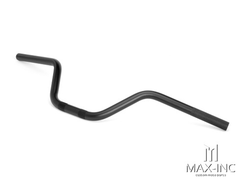 Black Alloy Cafe Racer Ape Bars - 7/8 (22mm)