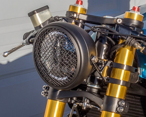 7 inch LED headlight Wire Mesh Motorcycle