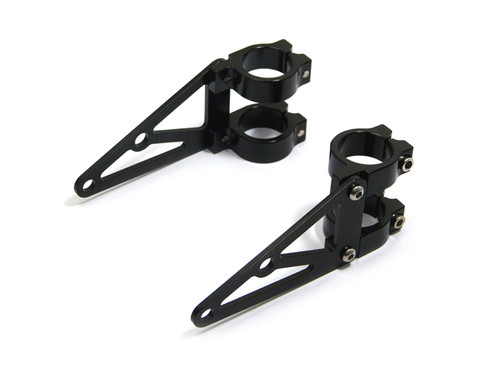 pair motorcycle headlight brackets , classic headlight brackets