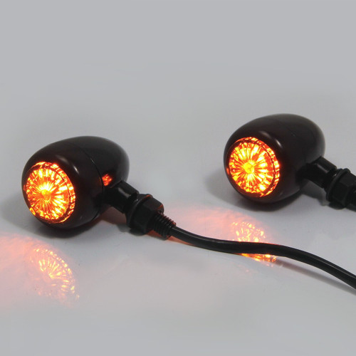 Motorcycle turn signals | Smoked Indicators | LED Style