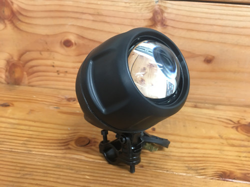 ATV UTV Motorcycle Headlight Projector | Black | 55 W halogen bulb