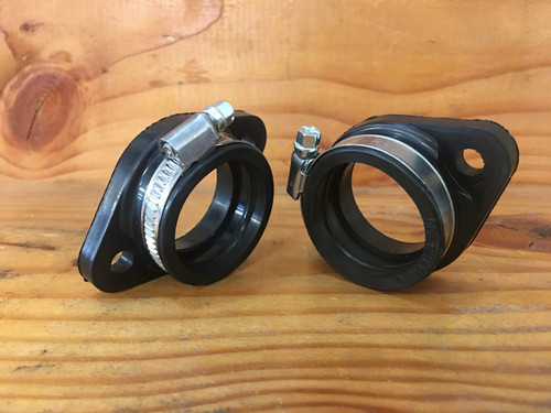 60MM Center | cb350 cl350 sl350 360 Honda Mikuni Swap Intakes | VM30 VM32 VM34 Mikuni Manifolds