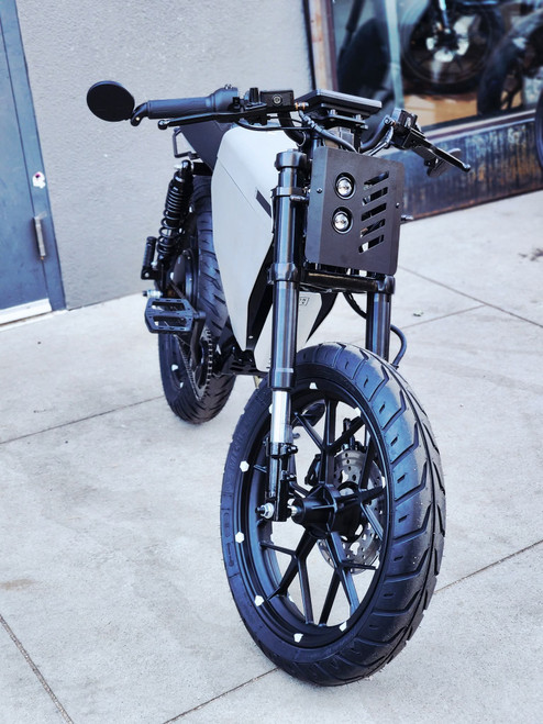 Onyx 80V RCR Electric Bike | Electric MotorBike Headlight Conversion | Hooligan Number Plate LED