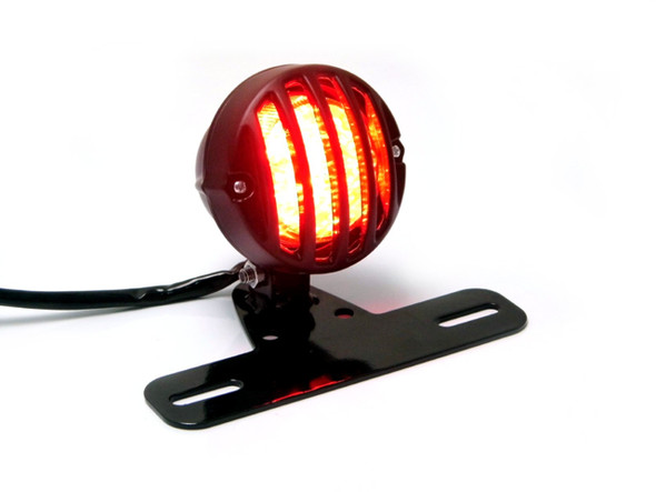 Aluminum Slicer Style LED Motorcycle  Stop or Brake  - Tail Light | Fender Mount  | Universal