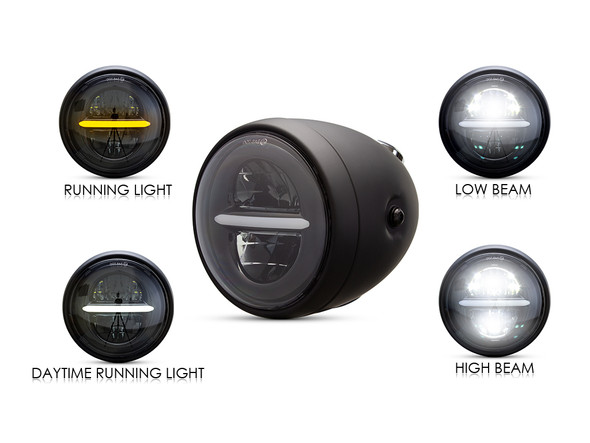 LED Bullet style GPS speedometer headlight LED Bullet style GPS speedometer headlight