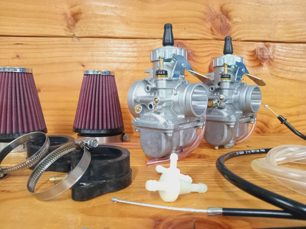 Yamaha XS650 Yamaha VM34 Mikuni Carburetor Kit Cable Filters