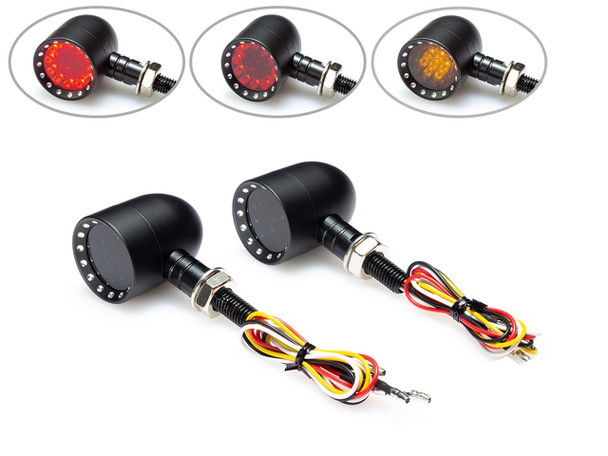 3 in 1 Motorcycle turn Signal Combo