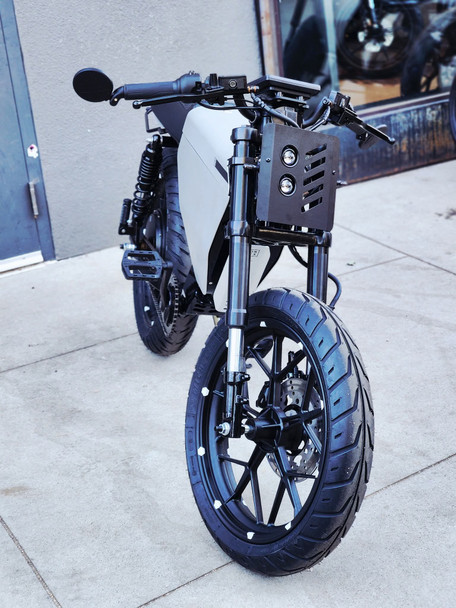 Onyx 80V RCR Electric Bike | Electric MotorBike Headlight Conversion | Hooligan Number Plate LED