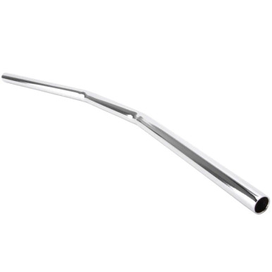 Chrome Cafe Racer Steel Drag Bars - 7/8 (22mm) - Speed Moto Co
