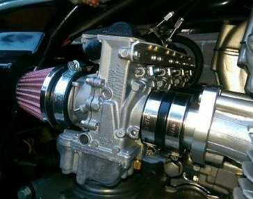 Mikuni RS34MM Carburetor | Mounts & Filters Kit | 1976 to