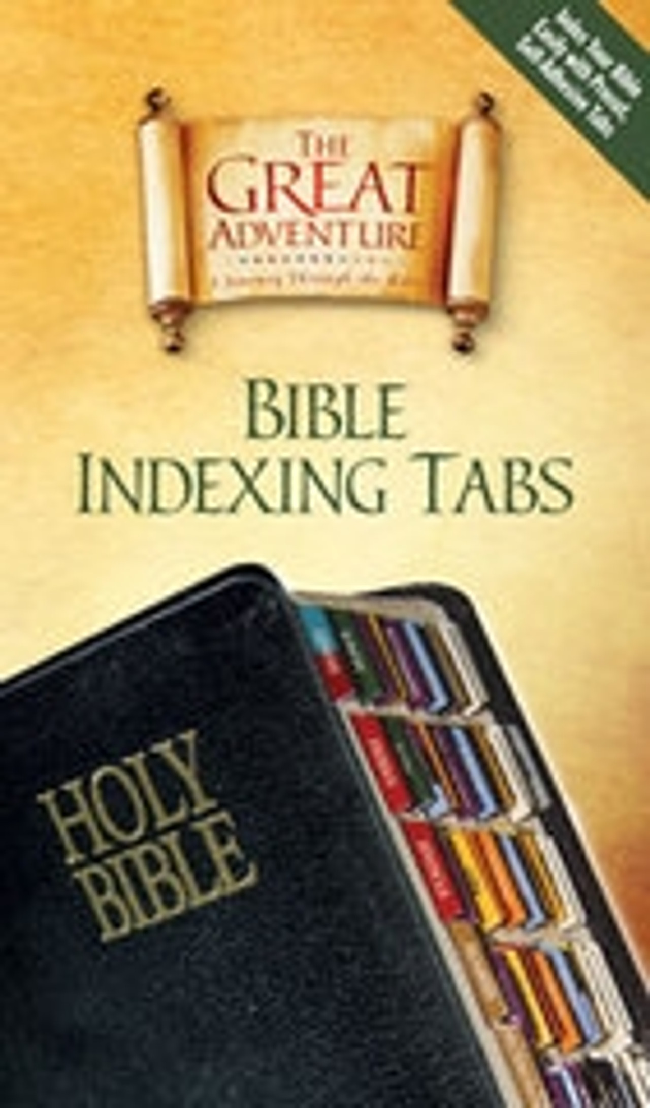 Great Adventure Catholic Bible Indexing Tabs by Jeff Cavins