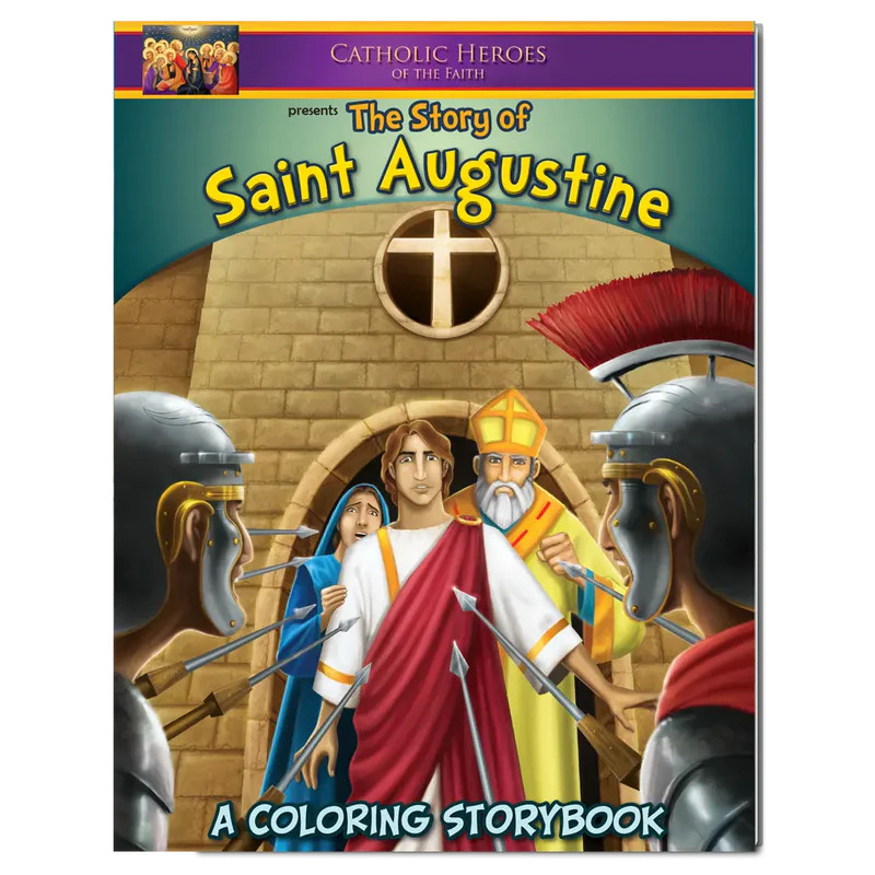 Brother Francis Coloring Book: The Story of Saint Augustine