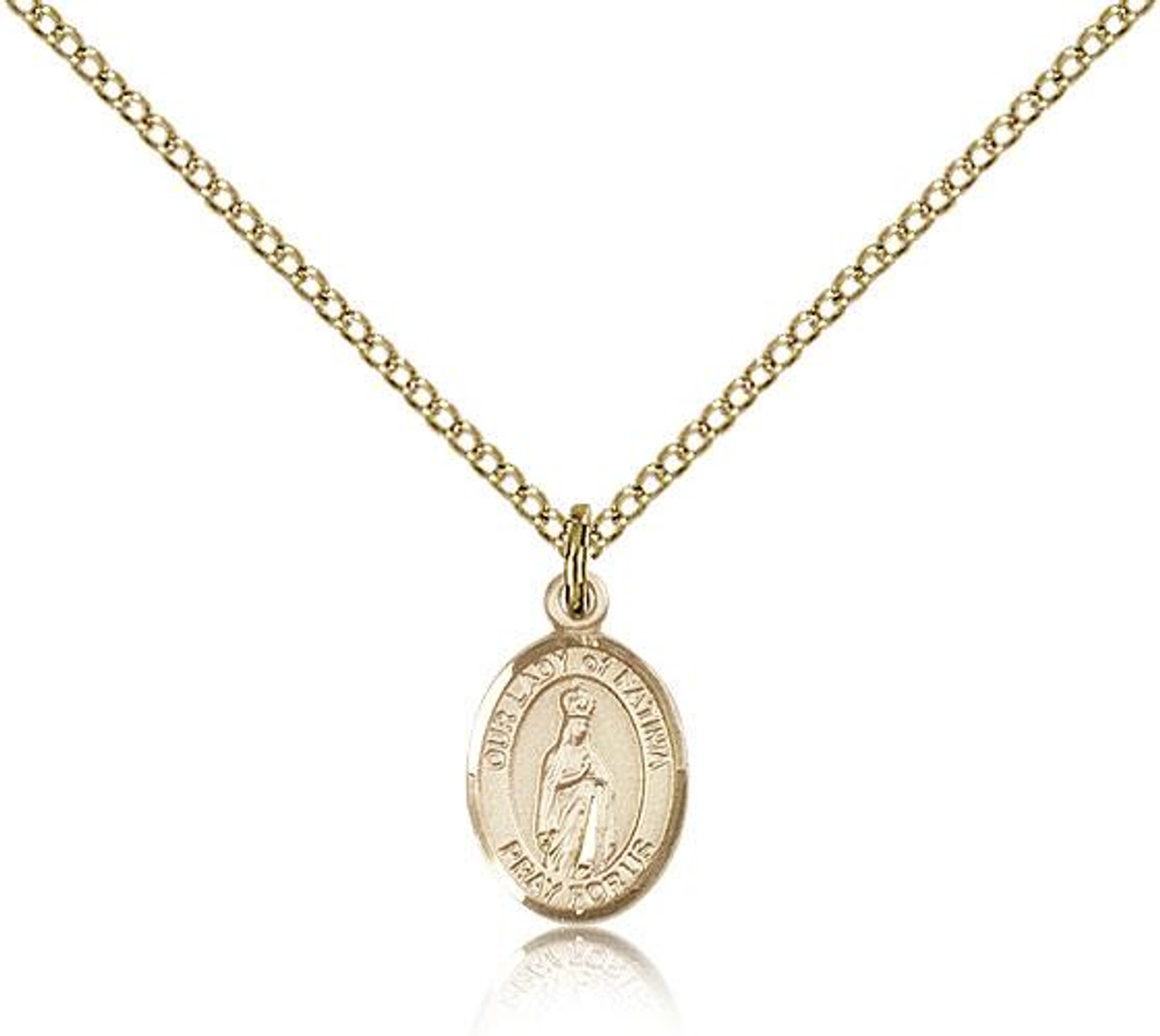 Crystal Mother Mary Pendant Necklace