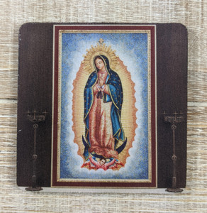 Christ Cathedral Mug Coaster - Mosaic of Our Lady of Guadalupe Christ Cathedral Mug Coaster - Mosaic of Our Lady of Guadalupe