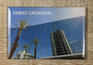 Christ Cathedral Magnet - Outside The Cathedral Christ Cathedral Magnet - Outside The Cathedral