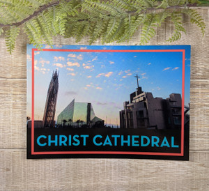 Christ Cathedral During The Day Postcard Christ Cathedral During The Day Postcard