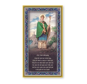 Saint Patrick Wall Plaque E59-640 Saint Patrick Wall Plaque E59-640