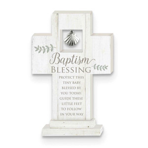 Baptism Blessing Standing Cross N2289 Baptism Blessing Standing Cross N2289