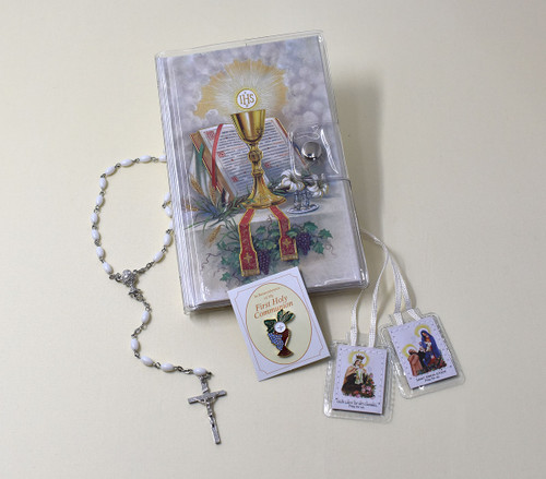 First Holy Communion Vinyl Wallet Set Girl  808/62W