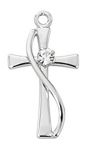 Sterling Silver Small Cross L9191