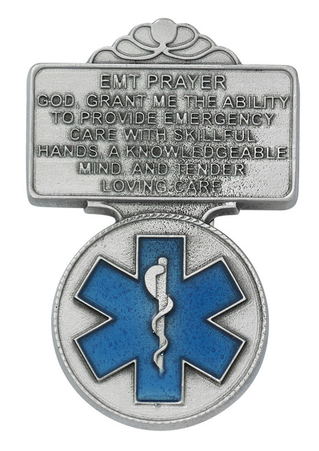 EMT Blue Epoxy Visor Clip VC-912