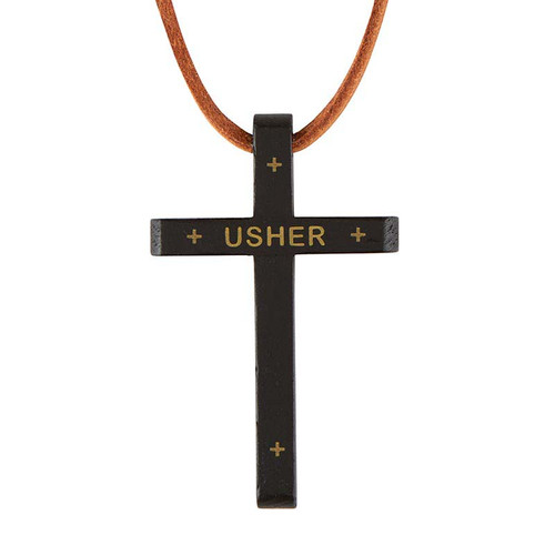 Ministry Cross Pendant - Usher