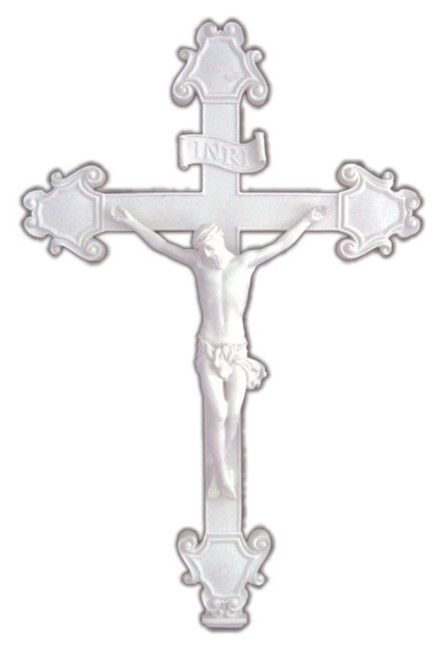 Crucifix in White
