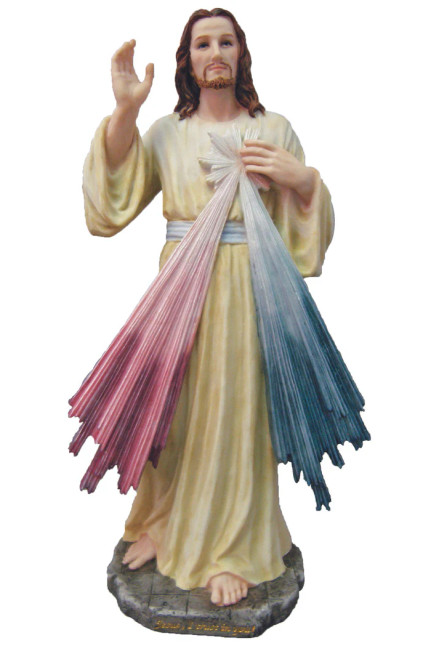 SR-75020-C Divine Mercy in Fully Hand-Painted Color
