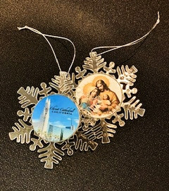 Christ Cathedral Snowflake Ornament