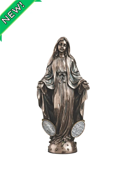 Miraculous Medal Plaque in Color 7.75" SR-78383