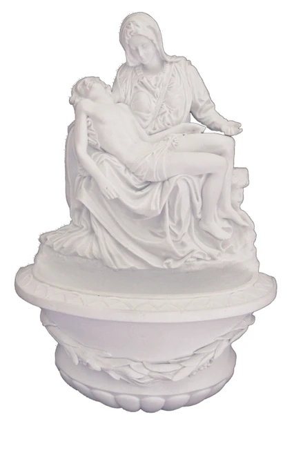Pieta Font in White 10" SR-75364-W