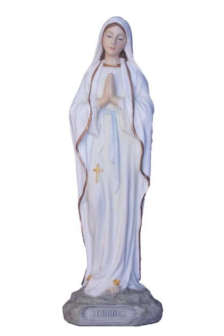 Our Lady of Lourdes Statue in Color 8" SR-76294-C