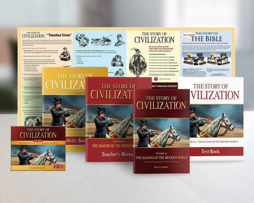 The Story of Civilization Volume 3: The Making of the Modern World (Complete Set) by Phillip Campbell