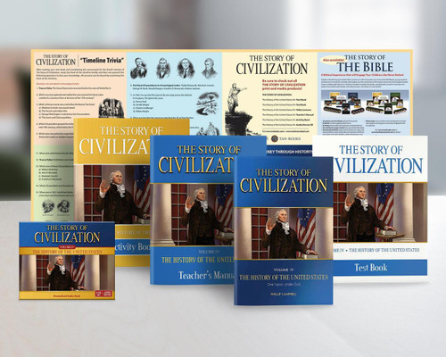 The Story of Civilization Volume 4: The History of the United States (Complete Set) by Phillip Campbell