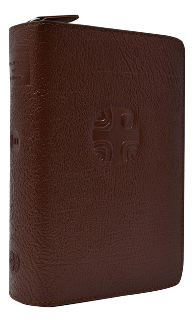 Liturgy of the Hour Brown Leather Zipper Case Vol. III 403/10LC