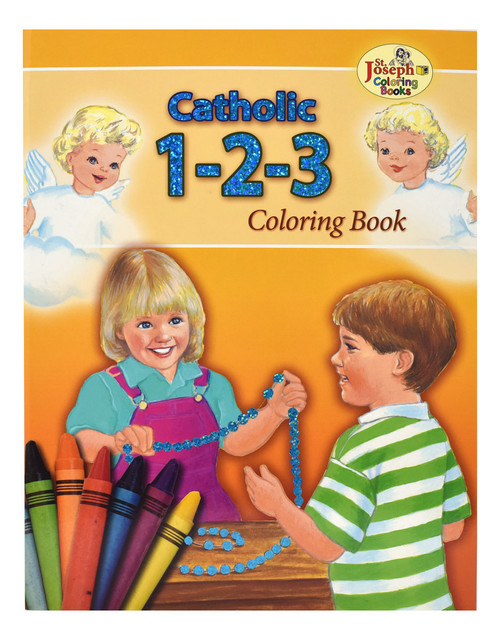St. Joseph Catholic 1-2-3 Coloring Book 674