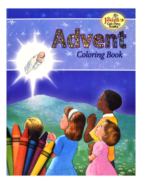 Saint Joseph Advent/Christmas Coloring Books