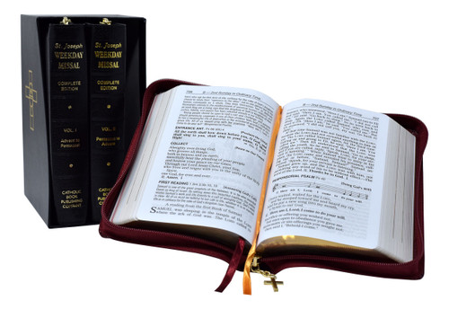 SAINT JOSEPH COMPLETE MISSAL SET 825/23