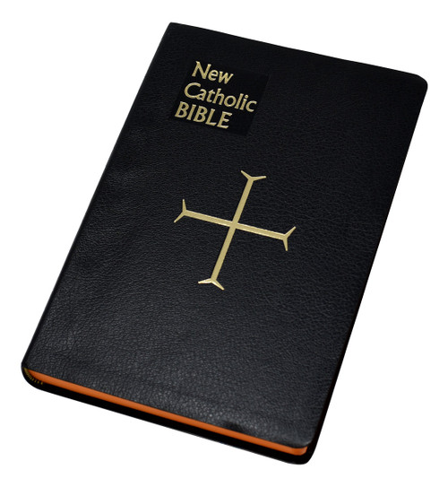 White Vinyl St. Joseph Edition, Catholic, LARGE Print, New American Bible, Revised Edition 611/10W