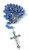 Blue Glass Bead Miraculous Rosary 99023705
