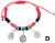 Red Cord Saint Benedict with Charms Bracelet Red Cord Saint Benedict with Charms Bracelet