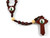 Brown Saint Jude and Our Lady of Guadalupe Round Wood Bead Cord Rosary Brown Saint Jude and Our Lady of Guadalupe Round Wood Bead Cord Rosary